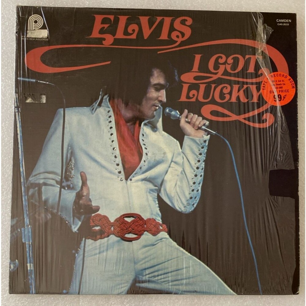 Elvis - I Got Lucky LP 1971 Camden CAS-2533 Compilation Film Tracks Vinyl
